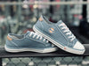 Zapatillas bajas de lona Gulf para hombre en azul vaquero