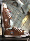 Zapatillas bajas Gulf para hombre en color coñac