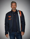 Chaqueta de algodón Gulf Roadmaster en azul marino
