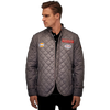 Chaqueta de piloto Gulf Gentleman en gris acero