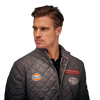 Chaqueta de piloto Gulf Gentleman en gris acero
