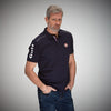 Polera Gulf polo diamond azul oscuro