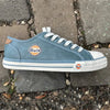 Zapatillas bajas Gulf piel sintetica azul